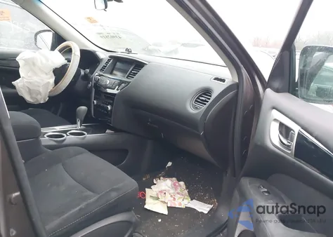 2016 Nissan Pathfinder S from USA, damaged, VIN 5N1AR2MN4GC634413